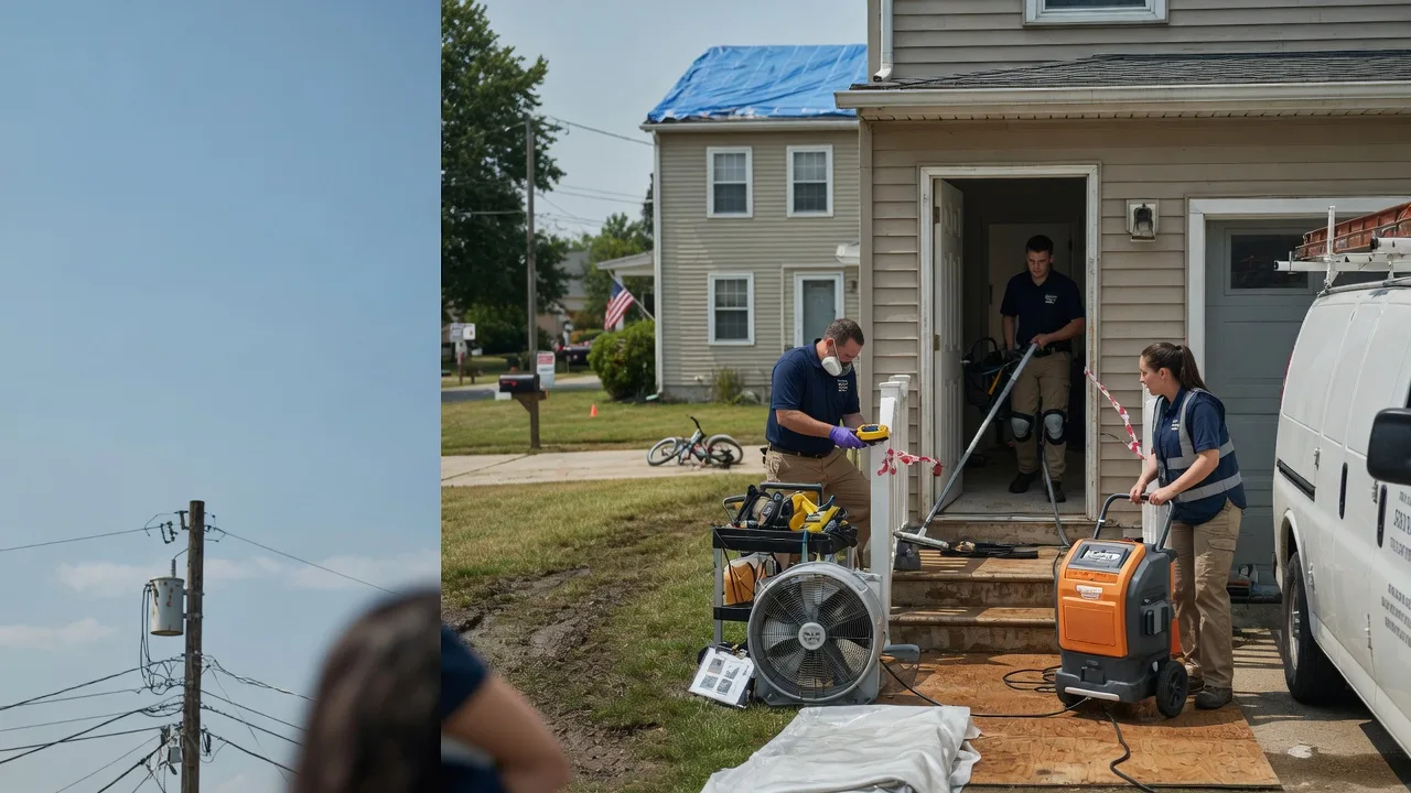 Water Damage Repair in Bison, KS near me